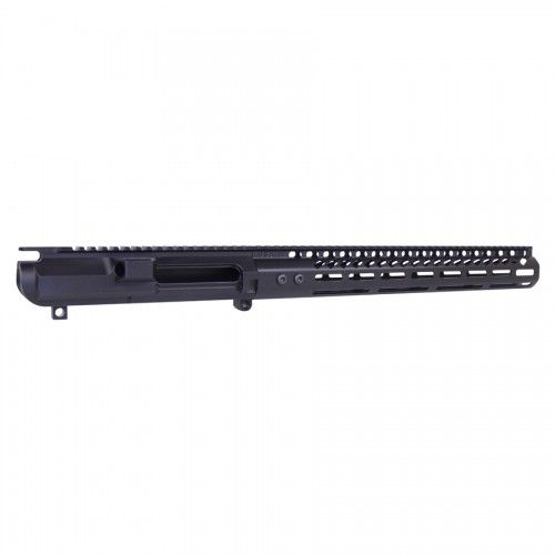 Guntec USA AR .308 Stripped Billet Upper Receiver w/15in Ultralight Series M-Lok Handguard Black - Guntec Usa