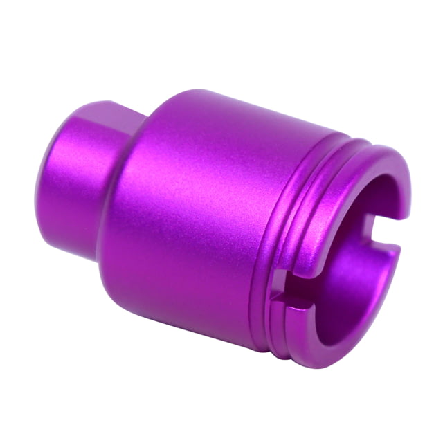 Guntec USA AR .308 Cal Stubby Slim Compact Flash Can Anodized Purple - Guntec Usa