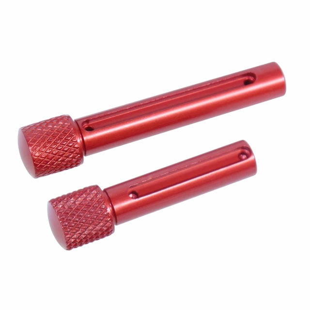 Guntec USA AR .308 Gen 2 Extended Takedown Pin Set Red - Guntec Usa