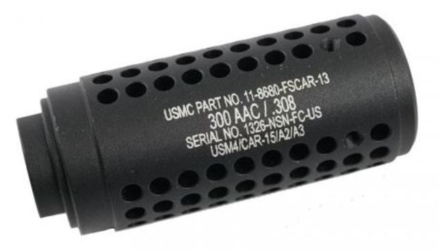 Guntec USA AR .308 Gen 2 Micro Reverse Thread Slip Over Socom Style Fake Suppressor .308cal Black - Guntec Usa
