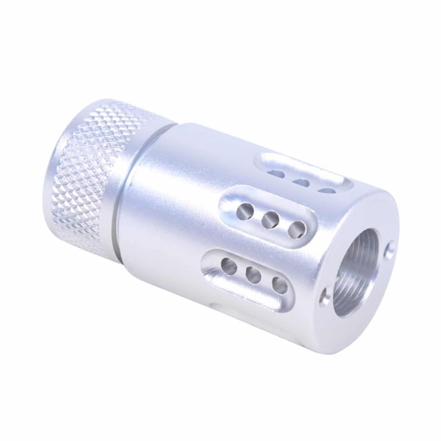 Guntec USA AR .308 Mini Slip Over Barrel Shroud w/Multi Port Muzzle Brake Clear - Guntec Usa