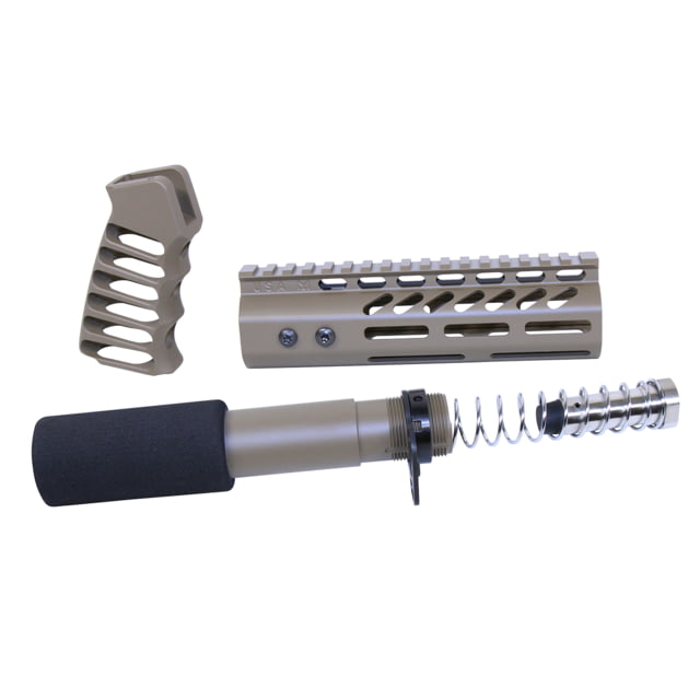 Guntec USA AR .308 Pistol Furniture Set Cerakoke Flat Dark Earth AR-PISTOL-SET-MLK-308-F - Guntec Usa