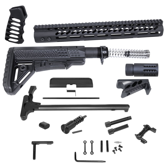 Guntec USA AR .308 Ultimate Rifle Kit Anodized Black - Guntec Usa