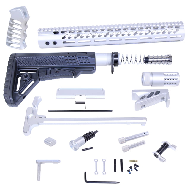 Guntec USA AR .308 Ultimate Rifle Kit Anodized Clear - Guntec Usa