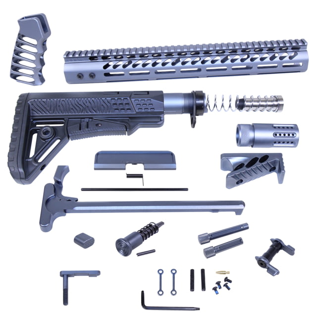 Guntec USA AR .308 Ultimate Rifle Kit Anodized Grey - Guntec Usa