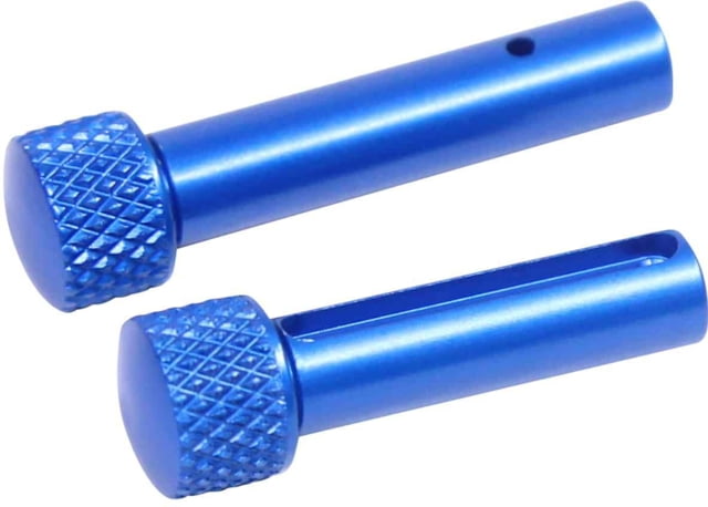 Guntec USA AR 5.56 Cal Extended Takedown Pin Set Gen 2 Anodized Blue