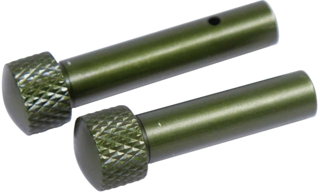 Guntec USA AR 5.56 Cal Extended Takedown Pin Set Gen 2 Anodized Green - Guntec Usa