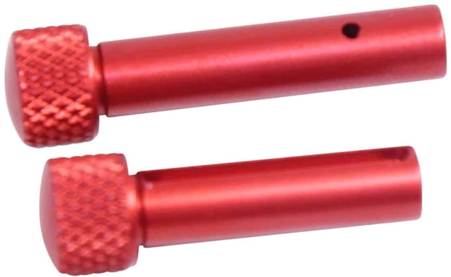 Guntec USA AR 5.56 Cal Extended Takedown Pin Set Gen 2 Anodized Red - Guntec Usa