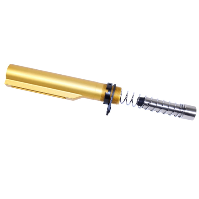 Guntec USA AR 9mm Cal MIL-SPEC Buffer Tube Set Anodized Gold - Guntec Usa