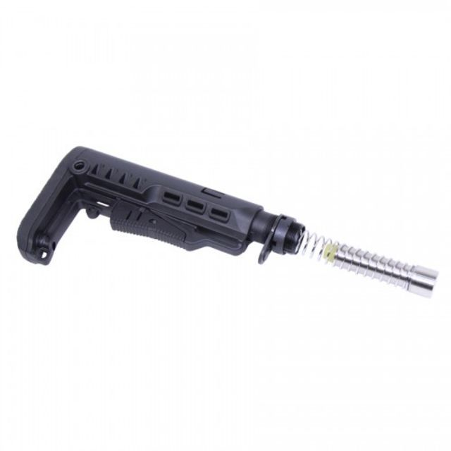 Guntec USA AR 9mm Multi Caliber Collapsible Stock Black - Guntec USA
