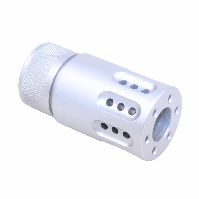 Guntec USA AR 9mm Mini Slip Over Barrel Shroud w/Multi Port Muzzle Brake Clear - Guntec Usa