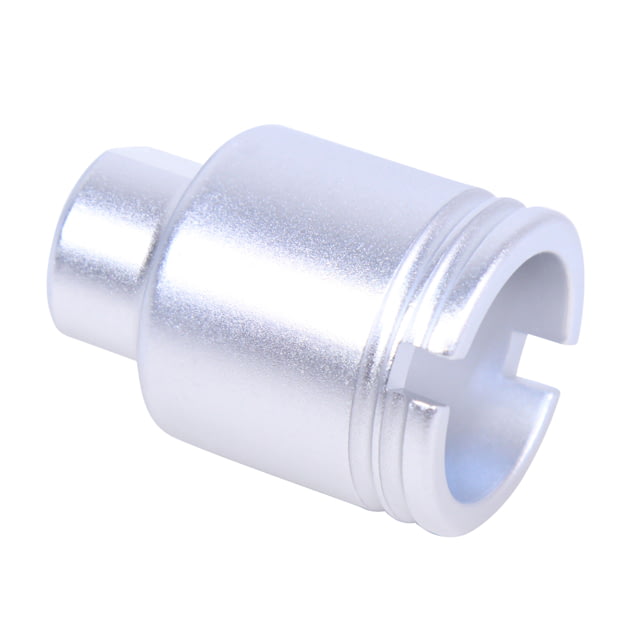 Guntec USA AR 9mm Stubby Slim Compact Flash Can Anodized Clear - Guntec Usa