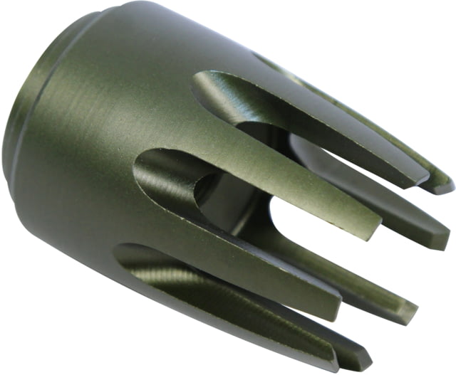 Guntec USA AR15 Claw Multi-Prong Flash Hider Anodized Green - Guntec USA