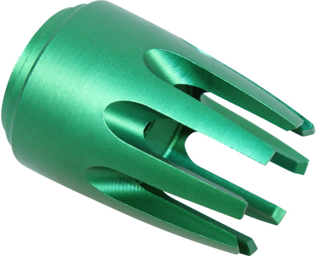 Guntec USA AR15 Claw Multi-Prong Flash Hider Anodized Irish Green - Guntec USA