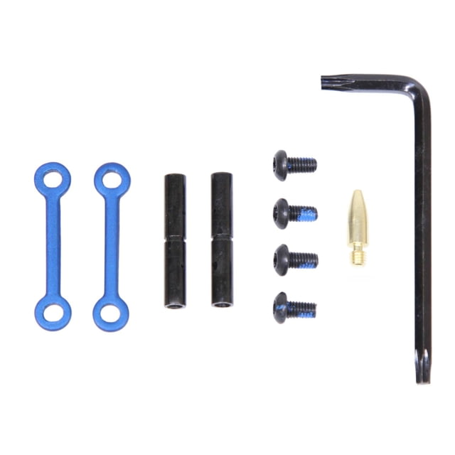 Guntec USA AR-15 Complete Anti-Rotation Trigger/Hammer Pin Set Anodized Blue - Guntec Usa