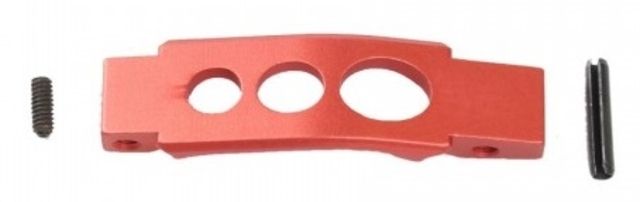 Guntec USA AR-15 Enhanced Trigger Guard Anodized Red - Guntec Usa