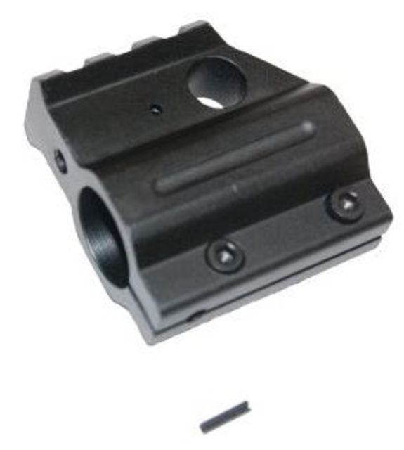 Guntec USA AR-15 Gen 2 Clamp On Aluminum Rail Height Gas Block - Guntec Usa