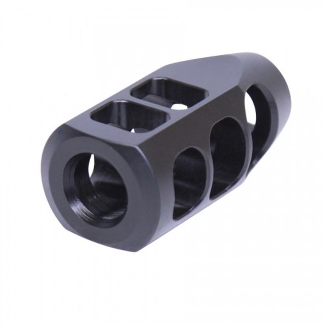 USED Guntec USA Gen 2 Steel Multi Port Compensator .450 Bushmaster 11/16x24 Thread Black Oxide  EDEMO2 Used Condition Like New - Guntec Usa