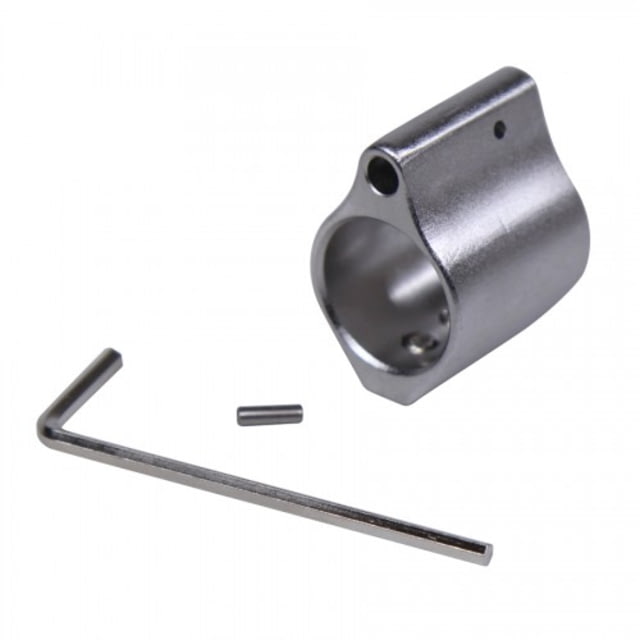 Guntec USA AR-15 Low Profile Gas Block .750 Diameter Stainless Steel - Guntec Usa