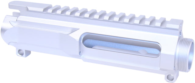 Guntec USA AR-15 5.56x45mm NATO Slabside Stripped Billet Upper Receiver Anodized Clear - Guntec Usa
