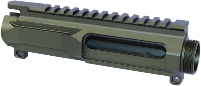 Guntec USA AR-15 5.56x45mm NATO Slabside Stripped Billet Upper Receiver Anodized Green - Guntec Usa