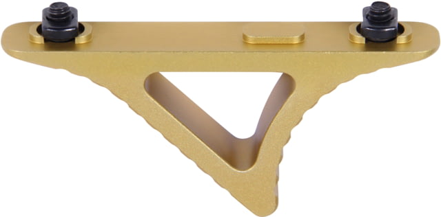 Guntec USA Skeletonized M-LOK Angled Foregrip Anodized Gold - Guntec Usa
