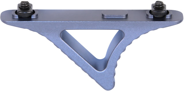 Guntec USA Skeletonized M-LOK Angled Foregrip Anodized Grey - Guntec Usa