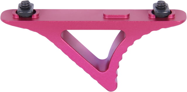 Guntec USA Skeletonized M-LOK Angled Foregrip Anodized Pink - Guntec Usa