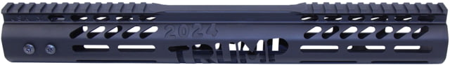 Guntec USA Limited Edition Trump Series M-LOK System Free Floating Handguard w/Monolithic Top Rail .308 Caliber 15in Anodized Black - Guntec Usa