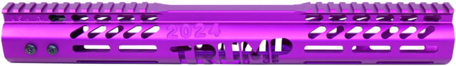 Guntec USA Limited Edition Trump Series M-LOK System Free Floating Handguard w/Monolithic Top Rail .308 Caliber 15in Anodized Purple