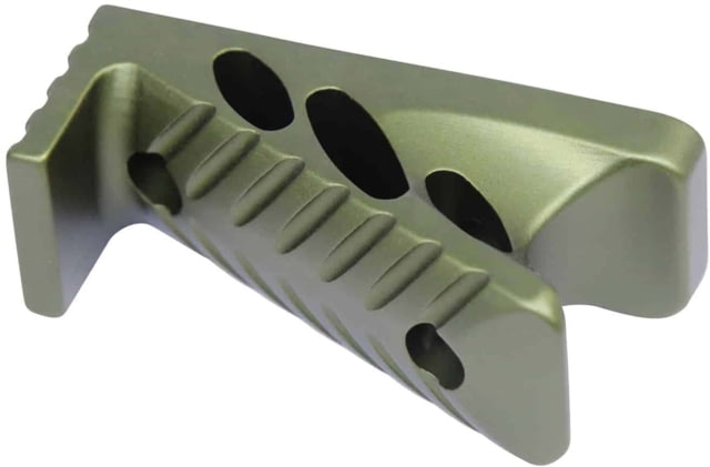Guntec USA M-LOK Micro Angle Grip Anodized Green - Guntec Usa