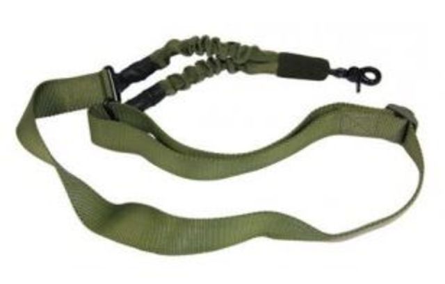 Guntec USA One Point Bungee Sling w/QD Snap Hook OD Green - Guntec Usa