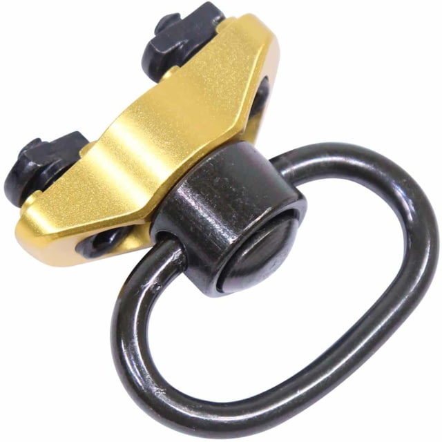 Guntec USA QD Swivel w/ Adapter for M-LOK System Anodized Gold - Guntec Usa