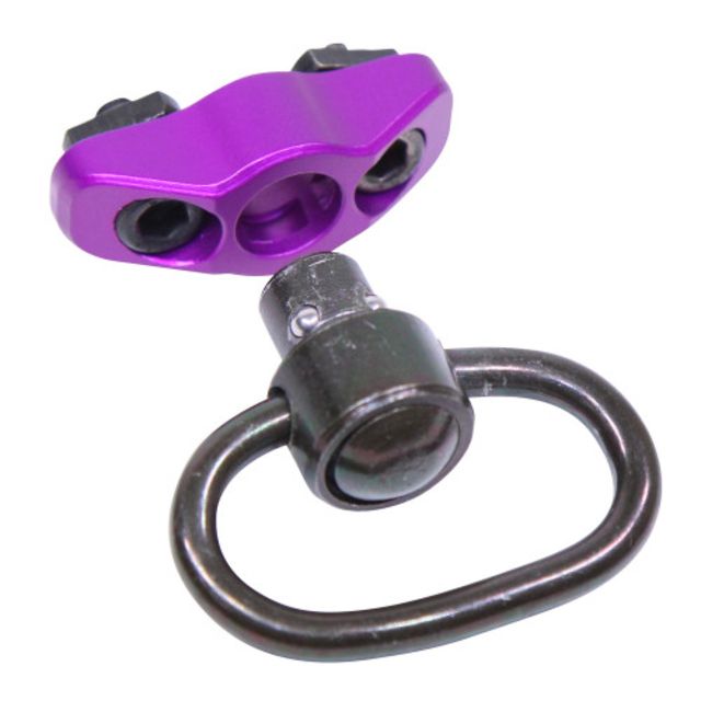 Guntec USA QD Swivel w/Adapter For M-Lok System Gen 2 Anodized Purple - Guntec Usa