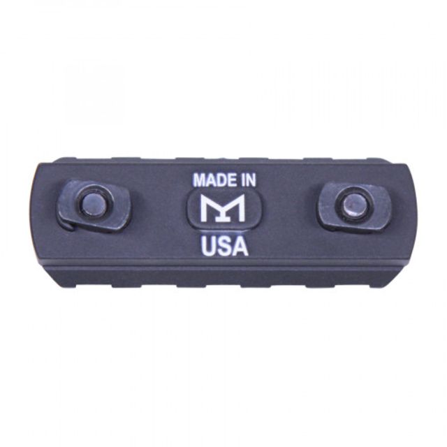 Guntec USA Removable M-Lok Accessory Rail 2.25in Black - Guntec Usa