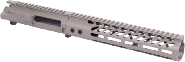 Guntec USA AR-15 Stripped Billet Upper Receiver w/10in Ultralight Series M-Lok Handguard Flat Dark Earth - Guntec Usa