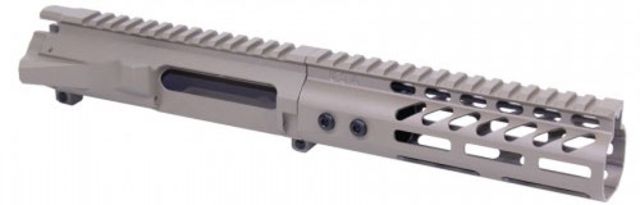 Guntec USA AR-15 Stripped Billet Upper Receiver w/7in Ultralight Series M-Lok Handguard Flat Dark Earth - Guntec Usa