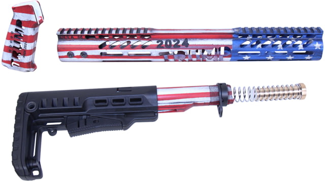 Guntec USA Trump Series Limited Edition AR-15 Furniture Set Cerakote - Guntec Usa