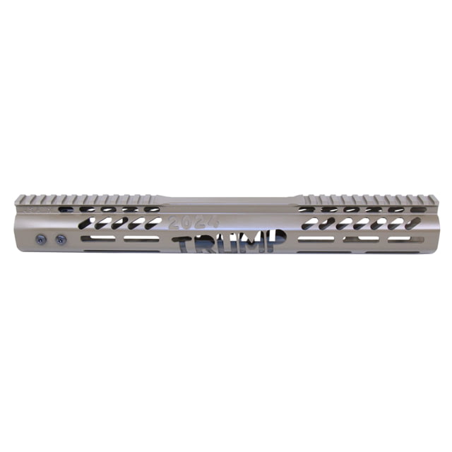 Guntec USA Trump Series Limited Edition M-LOK System Free Floating Handguard w/ Monolithic Top Rail .308 Cerakote Flat Dark Earth - Guntec Usa