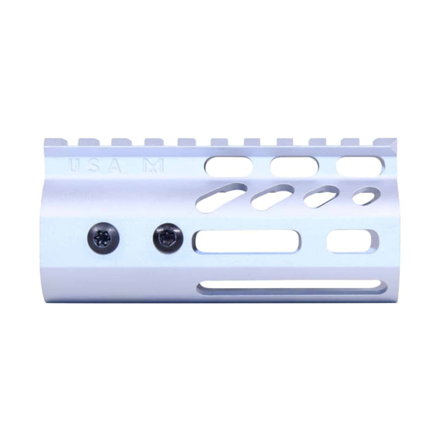 Guntec USA Ultra Lightweight Thin M-LOK System Free Floating Handguard w/Monolithic Top Rail 4in Unfinished - Guntec Usa