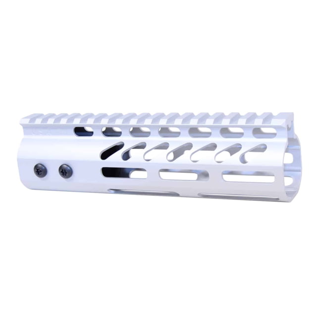 Guntec USA Ultra Lightweight Thin M-LOK System Free Floating Handguard w/Monolithic Top Rail 7in Clear - Guntec Usa
