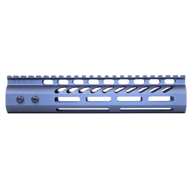 Guntec USA Ultra Lightweight Thin M-LOK System Free Floating Handguard w/Monolithic Top Rail 9in Grey - Guntec Usa