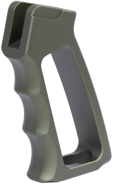 Guntec USA Ultralight Series Skeletonized Aluminum Pistol Grip Gen 2 Anodized Green - Guntec Usa