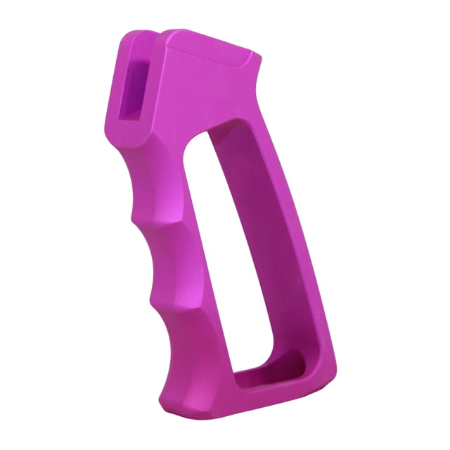 Guntec USA Ultralight Series Skeletonized Aluminum Pistol Grip Gen 2 Anodized Pink - Guntec Usa