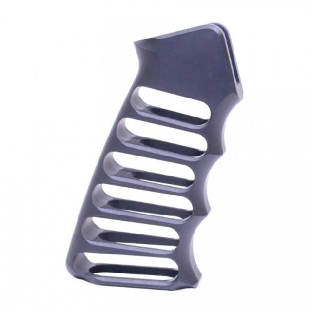 Guntec USA Ultralight Series Skeletonized Aluminum Pistol Grip Black