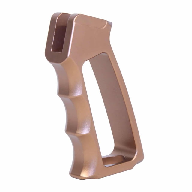 Guntec USA Ultralight Skeletonized Aluminum Pistol Grip Gen 2 Anodized Bronze - Guntec Usa