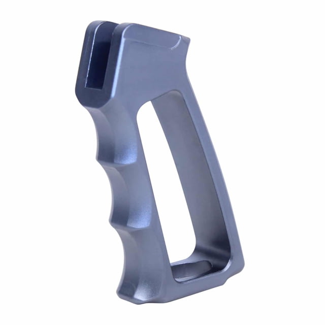 Guntec USA Ultralight Skeletonized Aluminum Pistol Grip Gen 2 Anodized Grey - Guntec Usa