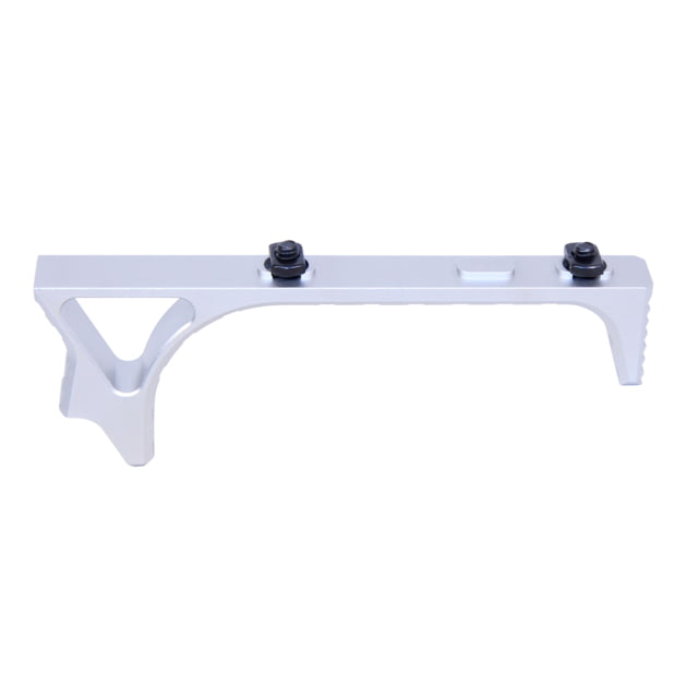 Guntec USA Ultralight Skeletonized Angled Grip For M-LOK Anodized Clear - Guntec Usa