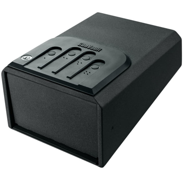 Gunvault  MiniVault Gun Safe Illuminated Keypad Manual Key