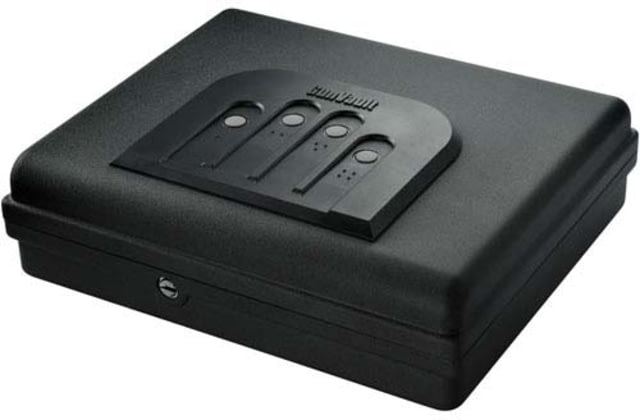 Gunvault  MicroVault XL Personal Safe Illuminated Keypad Manual Key - Gunvault